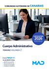 Cuerpo Administrativo. Temario Volumen 2. Comunidad Aut&oacute;noma De Canarias