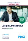 Cuerpo Administrativo. Temario Volumen 4. Comunidad Autónoma De Castilla Y León