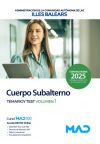 Cuerpo Subalterno. Temario Y Test Volumen 1. Comunidad Autónoma De Las Illes Balears