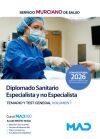 Diplomado Sanitario Especialista Y No Especialista. Temario Parte General Volumen 1 Y Test. Servicio Murciano De Salud (sms)