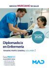 Diplomado En Enfermer&iacute;a. Temario Parte General Volumen 2. Servicio Murciano De Salud (sms)