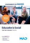 Educador/a Social. Test Del Temario Grupo I. Ayuntamiento De Madrid