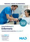 Enfermer&iacute;a (grupo Profesional M2). Temario Parte Espec&iacute;fica Volumen 3. Ministerios