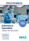Enfermero/a Especialista Del Servicio De Salud De Castilla Y Le&oacute;n (sacyl). Temario Y Test Parte General. Servicio De Salud De Castilla Y Le&oacute;n (sacyl)