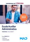 Escala Auxiliar Administrativa. Temario Volumen 1. Universidad De Córdoba