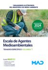 Escala De Agentes Medioambientales. Temario Específico Volumen 1. Organismos Autónomos Del Ministerio De Medio Ambiente