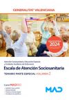 Escala De Atención Sociosanitaria C1-04-01 (cuerpo Especialistas). Temario Parte Especial Volumen 2. Generalitat Valenciana