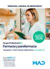 Farmacia Y Parafarmacia (grupo Profesional E2). Temario Espec&iacute;fico Y Test Volumen 2. Ministerios