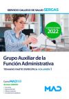 Grupo Auxiliar De La Función Administrativa. Temario Parte Específica Volumen 1. Servicio Gallego De Salud (sergas)