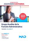 Grupo Auxiliar De La Función Administrativa (estabilización). Temario Volumen 2. Instituciones Sanitarias De La Comunidad Autónoma De Cantabria