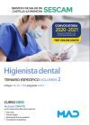 Higienista Dental. Temario Espec&iacute;fico Volumen 2. Servicio De Salud De Castilla-la Mancha (sescam)