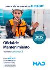 Oficial De Mantenimiento. Temario Volumen 2. Diputaci&oacute;n Provincial De Alicante