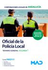 Oficial De La Policía Local De Andalucía. Temario General Volumen 1
