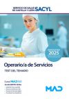 Operario/a De Servicios. Test Del Temario. Servicio De Salud De Castilla Y León (sacyl)