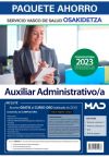 Paquete Ahorro Auxiliar Administrativo/a. Servicio Vasco De Salud (osakidetza)