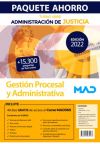 Paquete Ahorro Cuerpo De Gestión Procesal Y Administrativa De La Administración De Justicia(turno Libre)