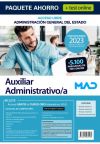 Paquete Ahorro + TEST ONLINE Auxiliar Administrativo/a (acceso libre). Administración General del Estado