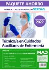 Paquete Ahorro Técnico/a en Cuidados Auxiliares de Enfermería. Servicio Gallego de Salud (SERGAS)