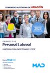 Personal Laboral (grupos C, D Y E) De La Administración General. Temario Y Test Materias Comunes. Comunidad Autónoma De Aragón