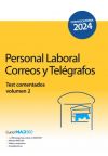 Personal Laboral De Correos Y Telégrafos. Test Comentados Volumen 2. Sociedad Estatal De Correos Y Telégrafos