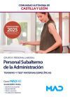 Personal Subalterno (grupo Iv Personal Laboral). Temario Y Test Materias Espec&iacute;ficas . Comunidad Aut&oacute;noma De Castilla Y Le&oacute;n