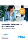 Personal De Administración De Universidades. Test Del Temario General