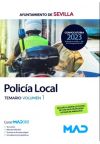 Policía Local. Temario Volumen 1. Ayuntamiento De Sevilla