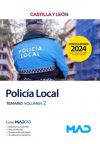 Policía Local. Temario Volumen 2. Comunidad Autónoma De Castilla Y León