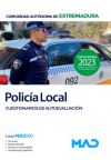 Policía Local De Extremadura. Cuestionarios De Autoevaluación. Ayuntamientos De Extremadura