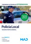 Policía Local De Extremadura. Temario Parte General. Ayuntamientos De Extremadura