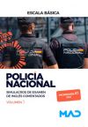 Policía Nacional Escala Básica Promoción 41. Simulacros De Examen De Inglés Comentados Volumen 1