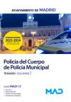 Policía Del Cuerpo De Policía Municipal. Temario Volumen 1. Ayuntamiento De Madrid