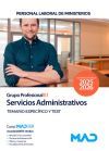 Servicios administrativos (Grupo Profesional E1). Temario espec&iacute;fico y test. Ministerios