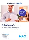 Subalterno/a. Temario Materias Específicas. Ayuntamiento De Avilés