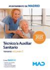 T&eacute;cnico/a Auxiliar Sanitario/a. Temario Volumen 3. Ayuntamiento De Madrid