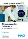 T&eacute;cnico/a Auxiliar De Farmacia. Temario Espec&iacute;fico Volumen 1. Servicio Extreme&ntilde;o De Salud (ses)