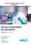 Técnico/a Especialista De Laboratorio. Temario Volumen 2. Servicio De Salud De Las Illes Balears (ib Salut)