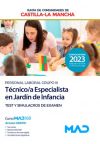 Técnico/a Especialista En Jardín De Infancia (personal Laboral Grupo Iii). Test Y Simulacros De Examen. Junta De Comunidades Castilla-la Mancha