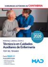 T&eacute;cnico/a En Cuidados Auxiliares De Enfermer&iacute;a (personal Laboral Grupo 2). Test Del Temario. Comunidad Aut&oacute;noma De Cantabria