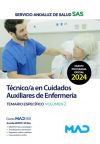 Técnico/a En Cuidados Auxiliares De Enfermería. Temario Específico Volumen 2. Servicio Andaluz De Salud (sas)