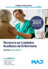 Técnico/a En Cuidados Auxiliares De Enfermería. Temario Volumen 1. Instituto Mallorquín De Asuntos Sociales (imas)