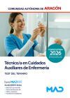 T&eacute;cnico/a En Cuidados Auxiliares De Enfermer&iacute;a. Test Del Temario. Comunidad Aut&oacute;noma De Arag&oacute;n