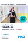 Trabajo Social (grupo Profesional M2). Temario Parte Específica Volumen 1. Ministerio De Trabajo Y Economía Social