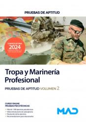 Portada de Acceso a Tropa y Marinería Profesional. Pruebas de Aptitud volumen 2. Ministerio de Defensa