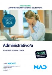 Portada de Administrativo/a (acceso libre). Supuestos Prácticos. Administración General del Estado