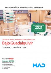 Portada de Agencia Pública Empresarial Sanitaria Bajo Guadalquivir. Temario común y test