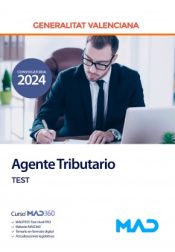 Portada de Agente Tributario (Cuerpo Administrativo). Test. Generalitat Valenciana