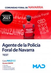 Portada de Agente de la Policía Foral de Navarra. Test. Comunidad Foral de Navarra