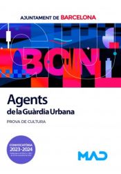 Portada de Agents de la Guàrdia Urbana. Prova de cultura. Ayuntamiento de Barcelona