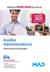 Portada de Auxiliar Administrativo/a. Simulacros de examen. Servicio Murciano de Salud (SMS)